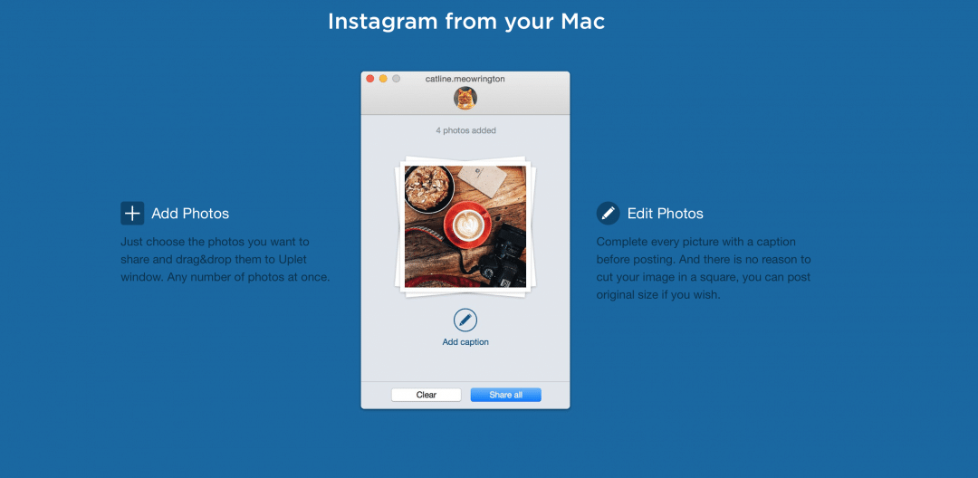 photo uploader for mac